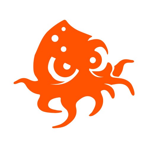 NOMAD Sea Kayaking Baby kraken motif
