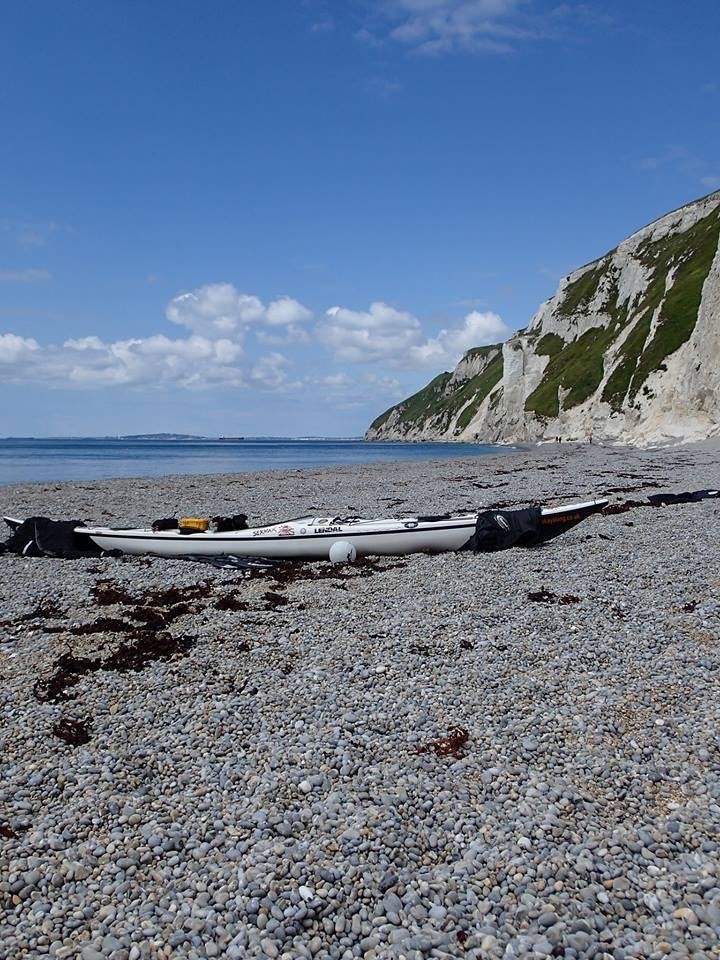 Jurassic coast in Dorset with NOMAD Sea Kayaking.