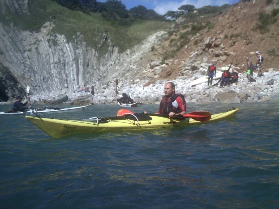 Stairhole in Dorset with NOMAD Sea Kayaking.